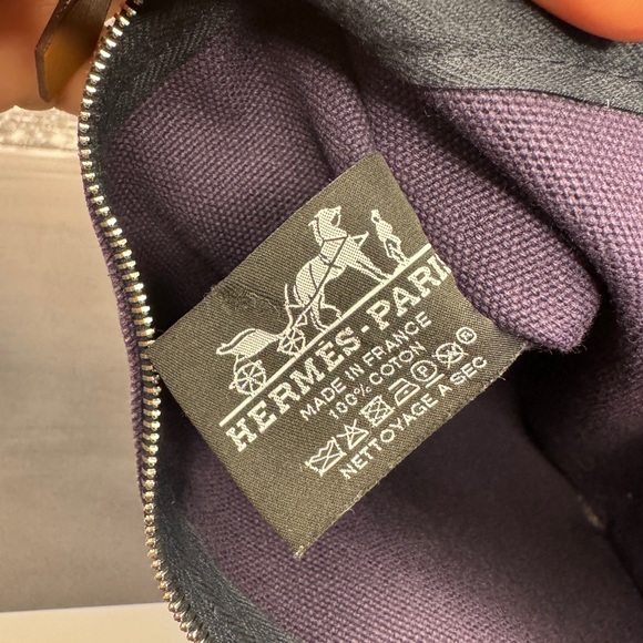 Hermes Cotton Yachting Pouch Small Model - Picture 10 of 11